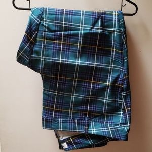 Plaid cropped pants - Never worn